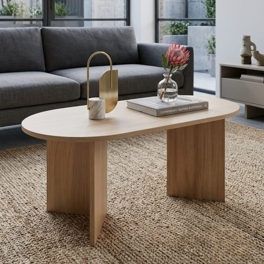 Mesa de Centro ovalada