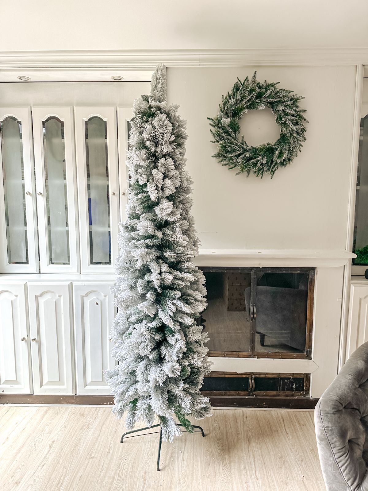 Arbol de Navidad Nevado